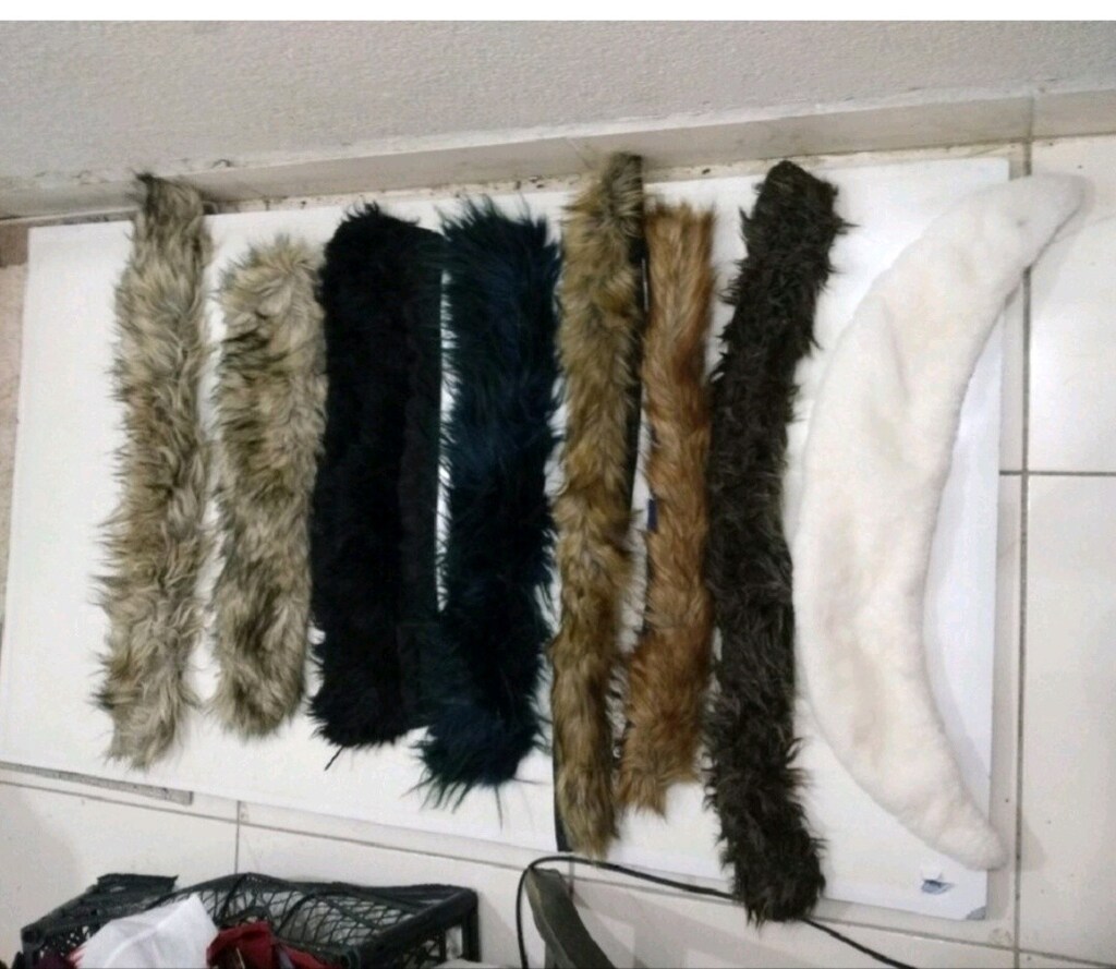 Yaka kürkü. Montkemer yaka kürkü. Adet fiyatıdır - 3