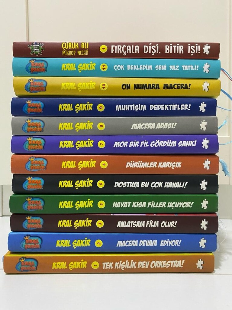 SIFIR ORIJINAL Kral Şakir kitapları 1-11 (Tane fiyatı) - 4