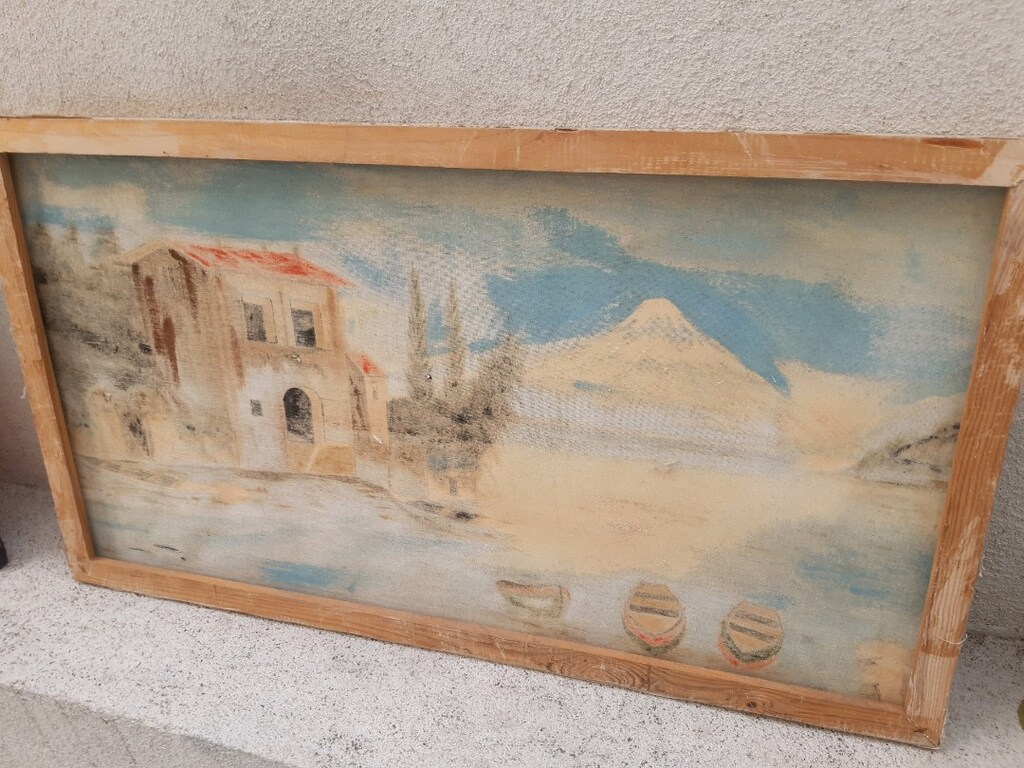 yağlı boya tablo imzalı - 4