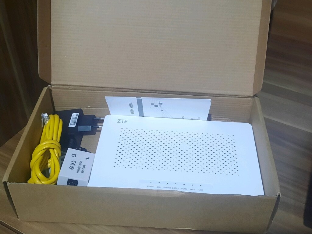 VDSL MODEM 5G VE 2.4G, YENİ NESİL, ZTE, 1418 - 4