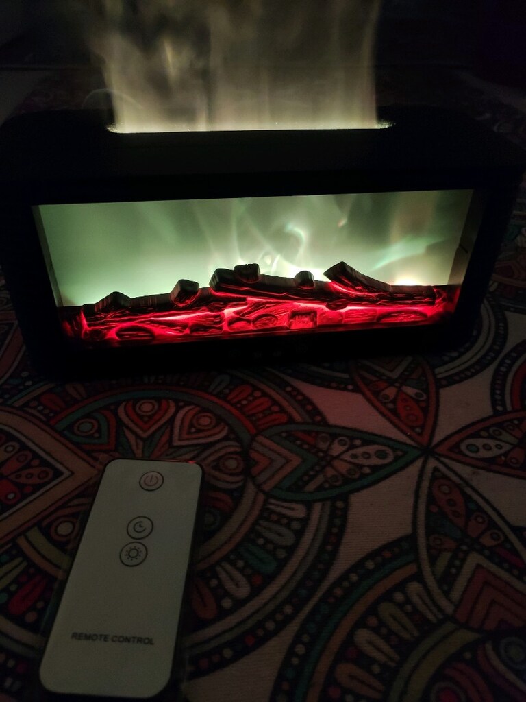 elektrikli buhar yapan şömüne - 4