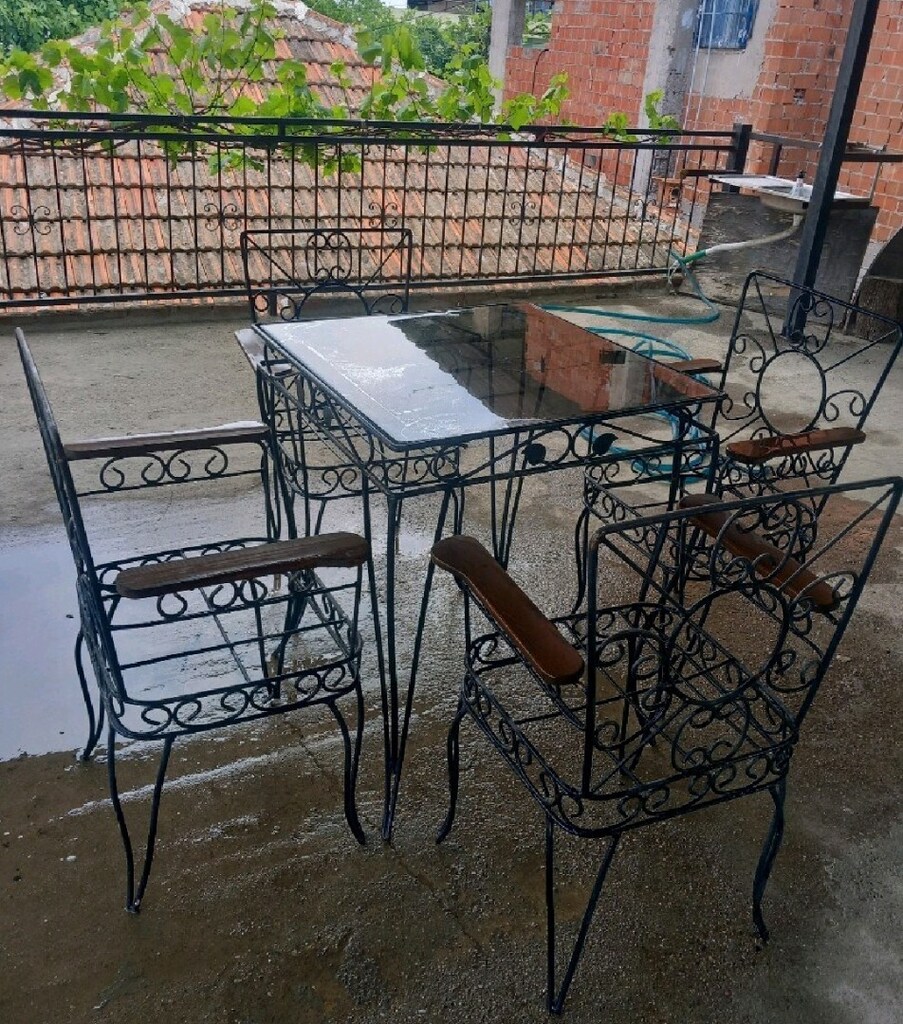 ferforje masa takımı - 4