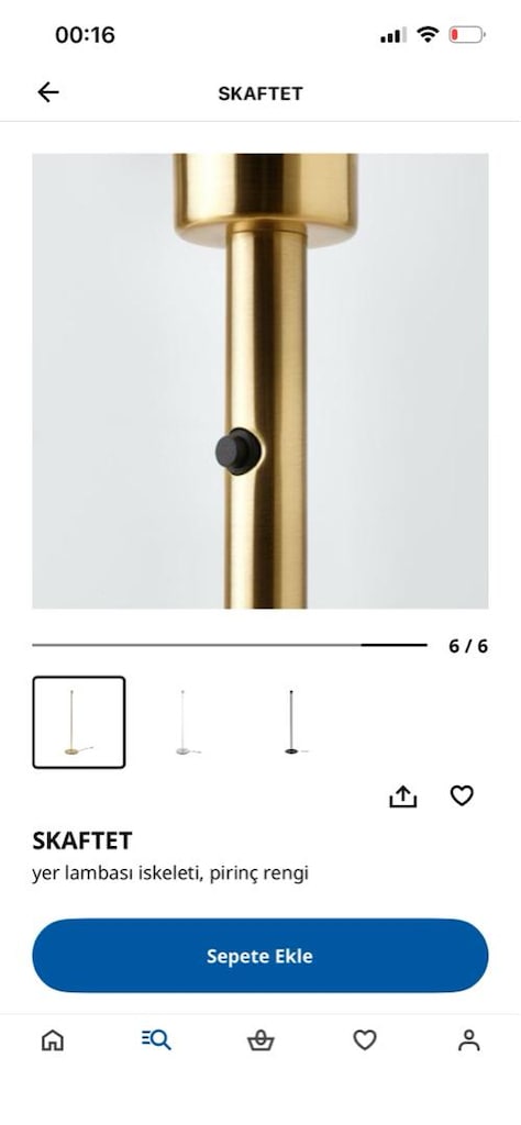 IKEA Skaftet Lambader İskeleti - 6