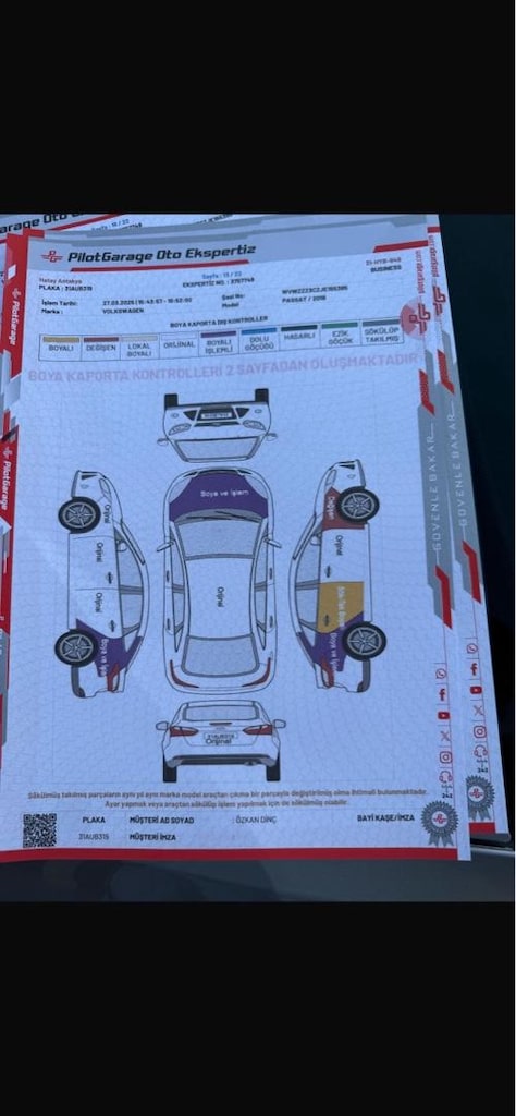 2018 VW PASSAT 1.6 TDI DSG IMPRESSION • R-LINE GÖRÜNÜM • FİYATI EMSALL - 11