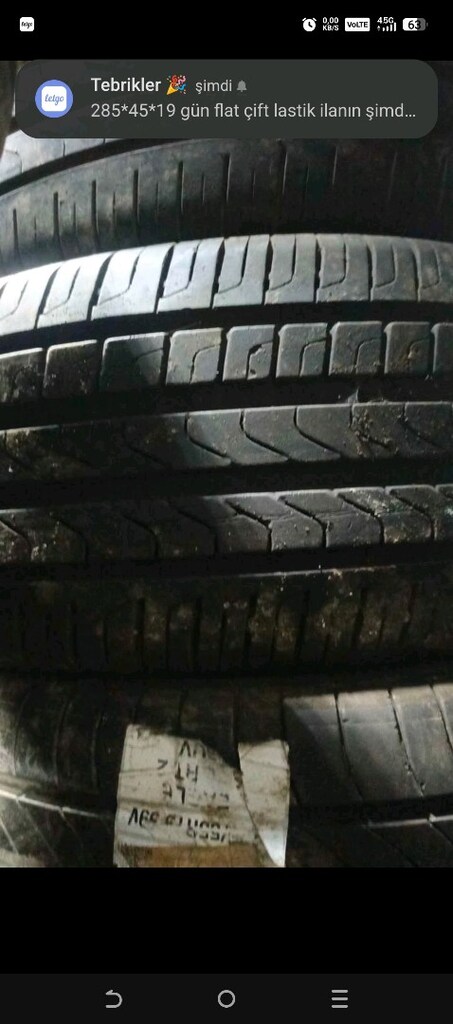 235*55*18 yazlık takım lastik - 2