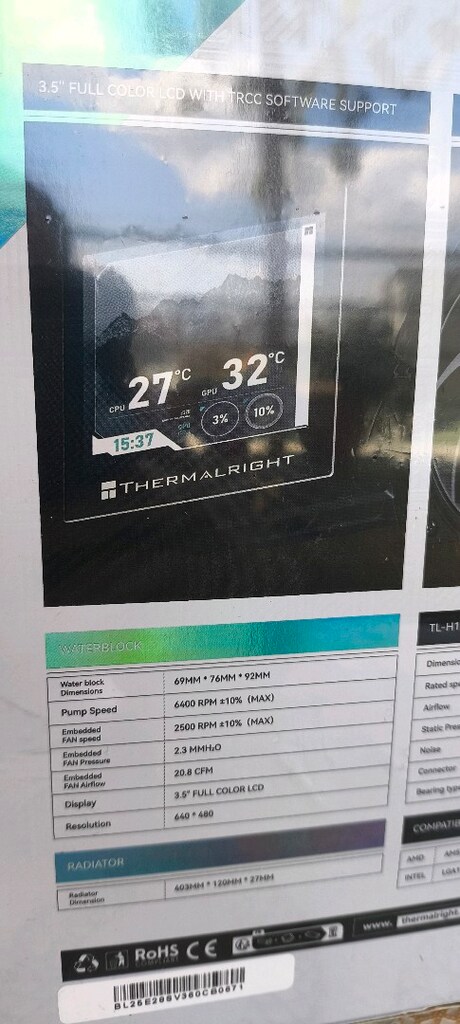thermalright Stream vision ekranlı 360mm sıvı soğutma - 7