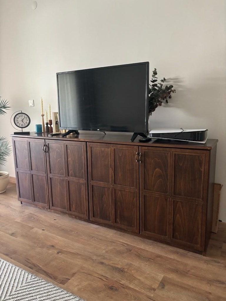 Masif Ağaç Konsol / Retro TV Ünitesi (200 cm - Koyu Ceviz) - 2