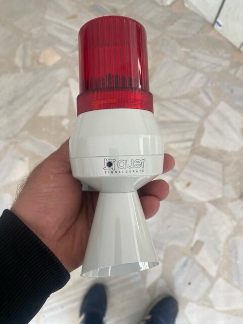 İL-XÇB-BH-220K 220VAC IŞIKLI BORULU İKAZ KORNASI