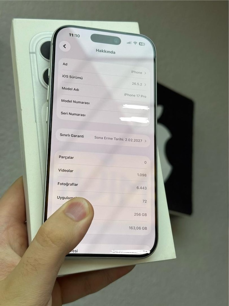 Y…D. İPHONE 17 PRO 256 FULL ORJiNAL - 5