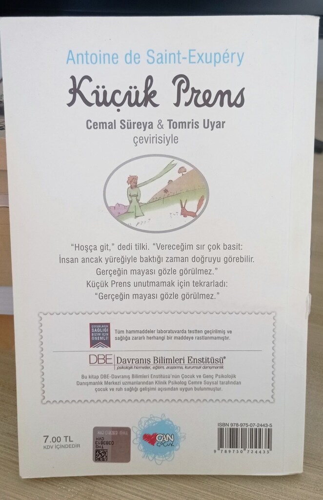 Küçük Prens (Cemal Süreya - Tomris Uyar çevirisiyle) - 2