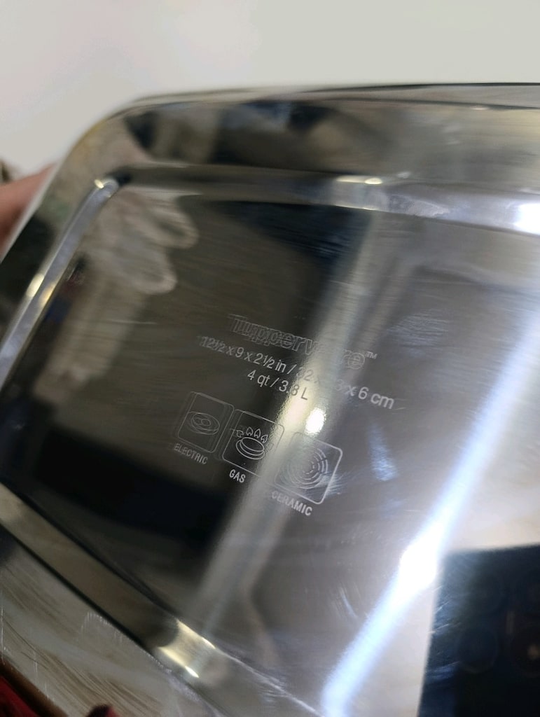 Tupperware Paslanmaz Çelik Fırın Tepsisi - 3