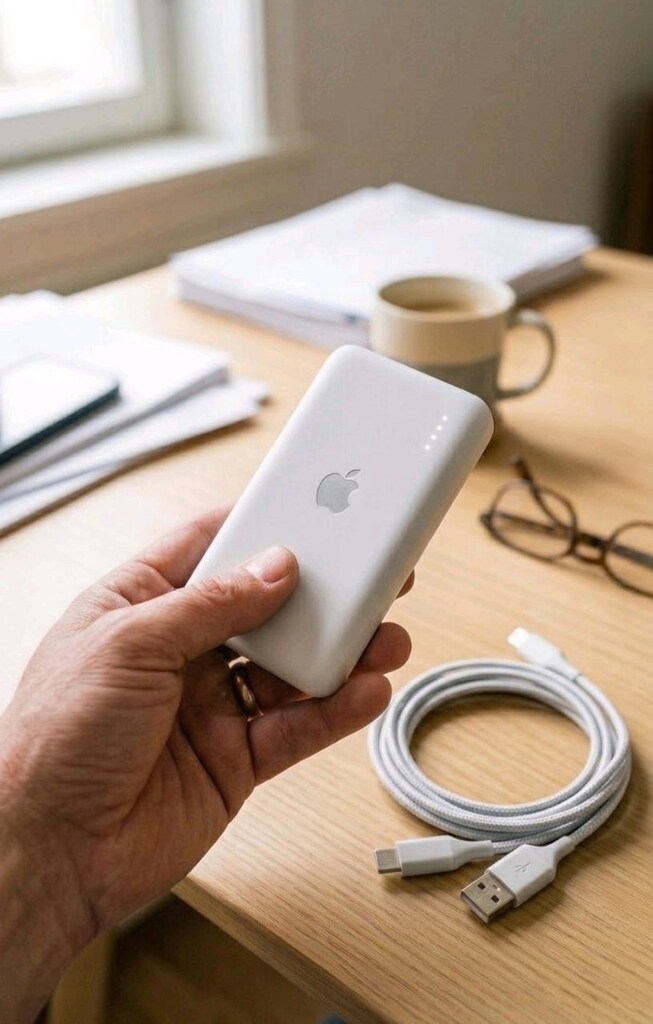 Apple Battery Pack ve iPhone Beyaz powerbank - 3