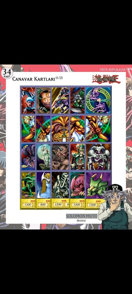 Büyük Baba Anime Hal Destesi 58 Yugioh Kartı Yu-Gi-Oh! - 2