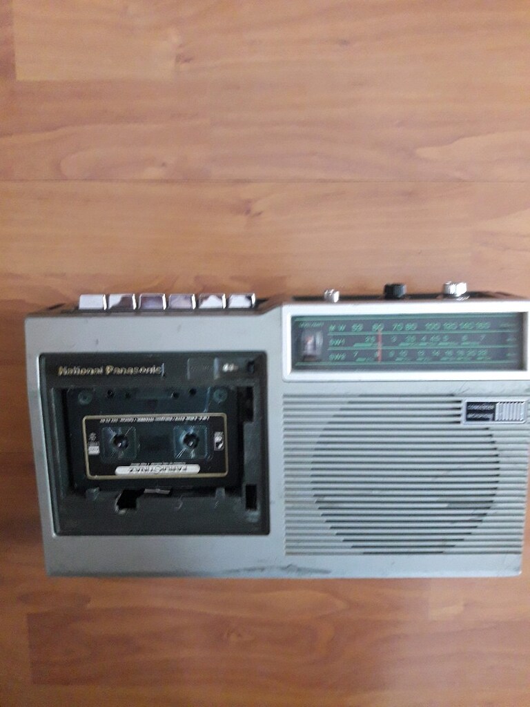 NATIONAL PANASONİC FM RADYO KASETÇALAR