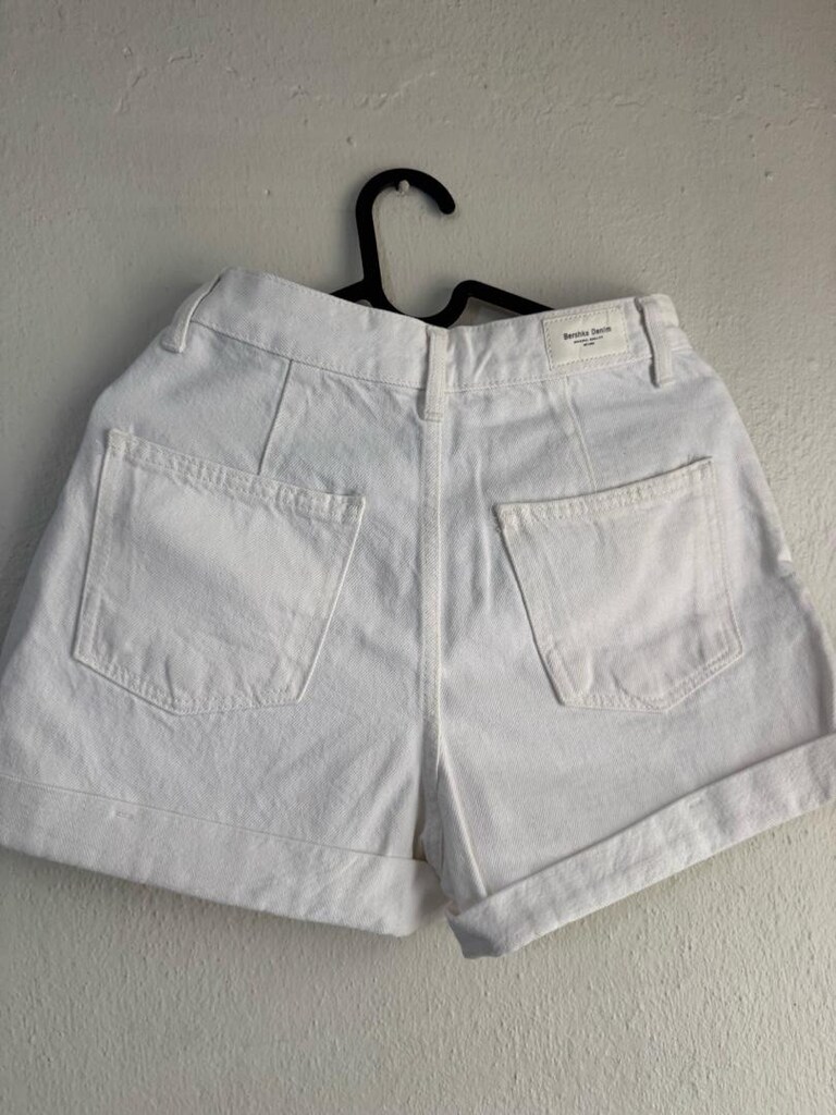 Bershka mom fit denim şort - 7
