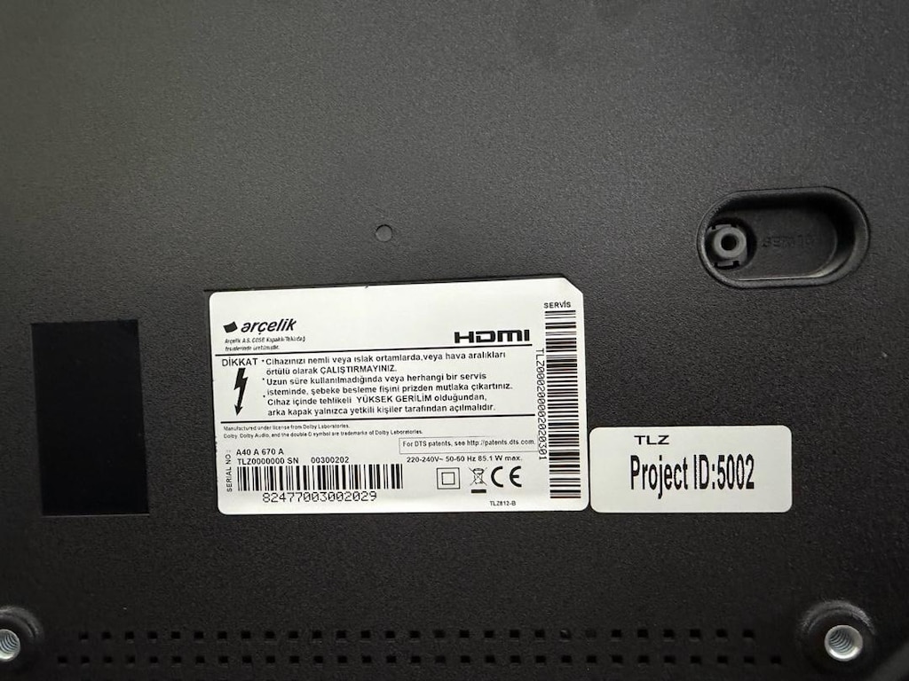 Arçelik 100 ekran tv smart - 3