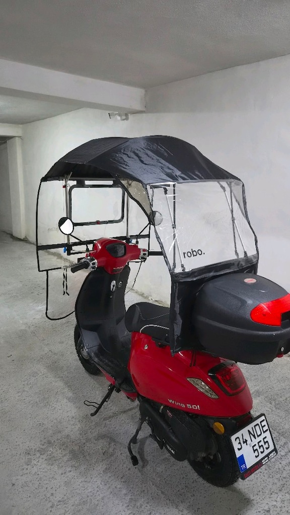 Motorsiklet tentesi Sıfır ayarında - 3