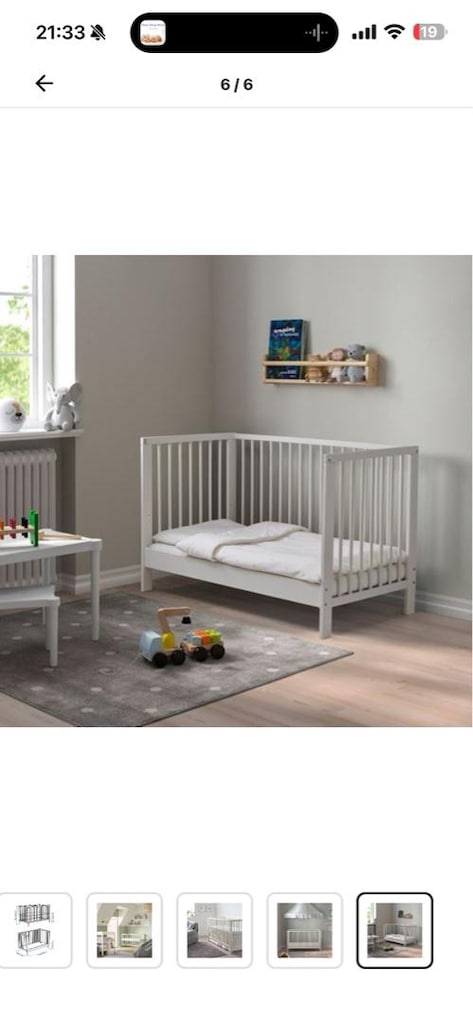 IKEA Gulliver Bebek Beşiği - 7