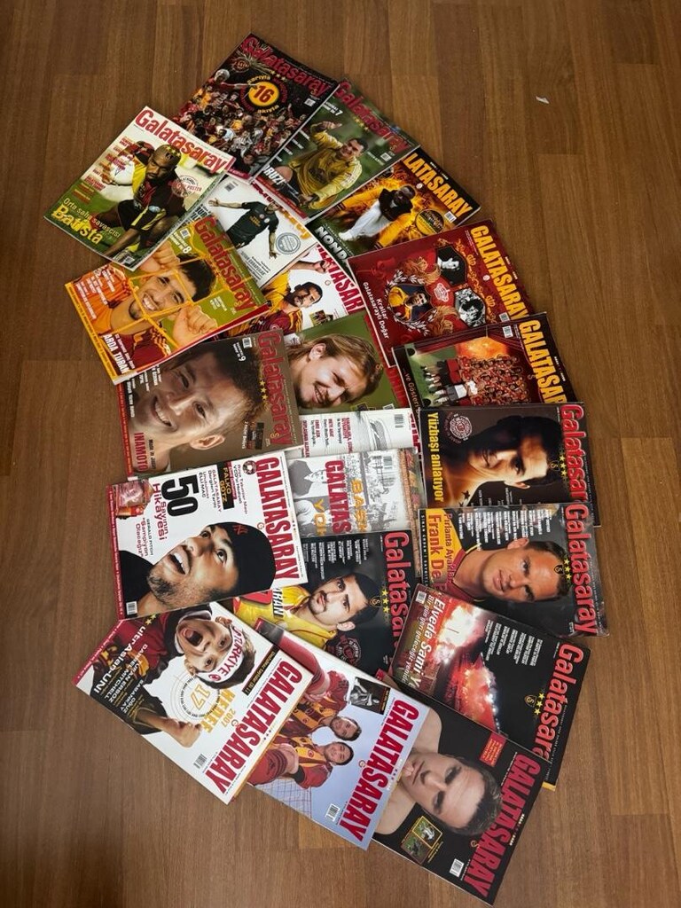 Galatasaray Dergileri 21 Adet 2003, 2006, 2007 - 5