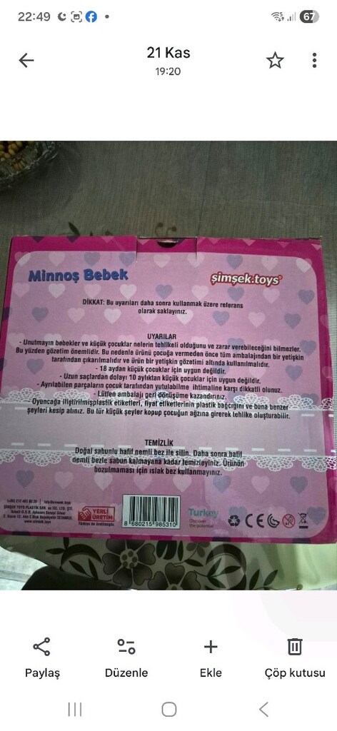 minnoş bebek - 2