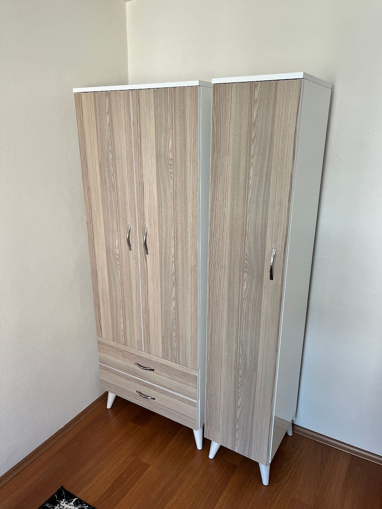 Çok Fonksiyonlu, Modern Giysi ve Raf Dolabı