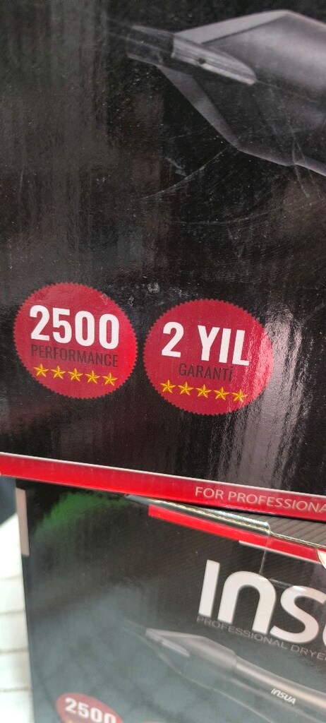 Garantili,2500W saç kurutma makinesi - 2