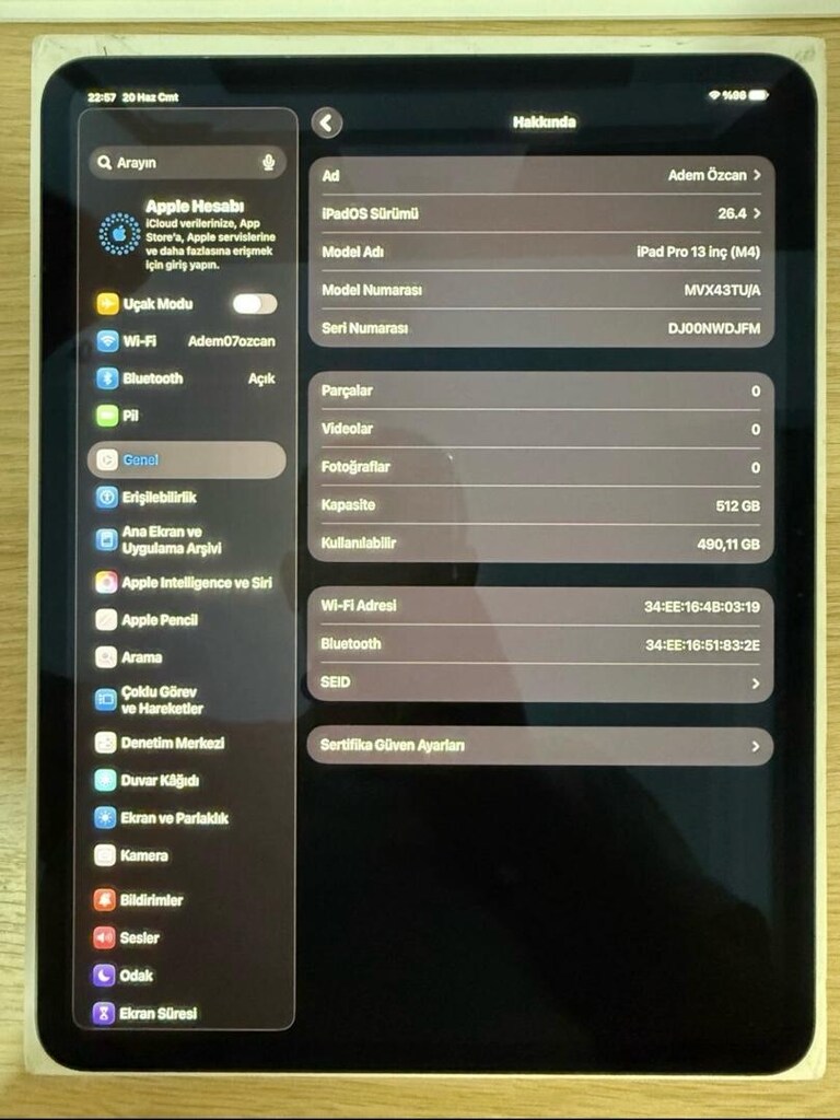 iPad Pro / M4 / 13 inç / 512 GB / Siyah - 2