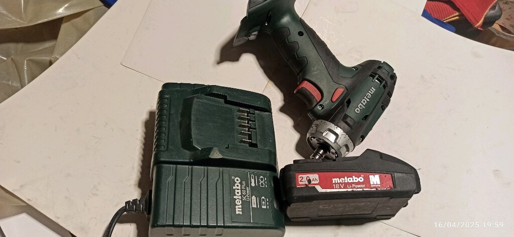 ORİJİNAL METABO 18 VOLT BEATS UÇLU ŞARJLI MATKAP - 11