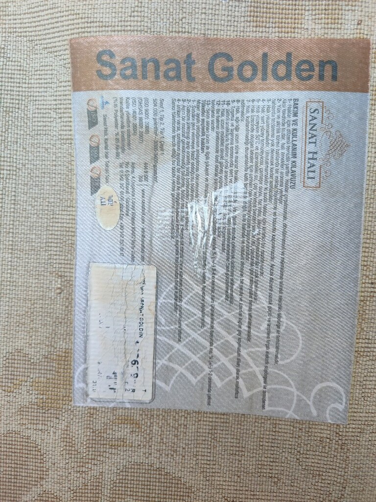 sanat golden halı - 6