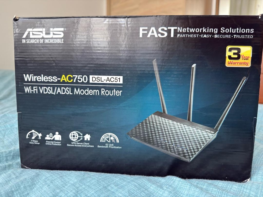 ASUS VDSL MODEM AC750 DSL-AC51 - letgo'dan Sıfırından Uygun Fiyata Al
