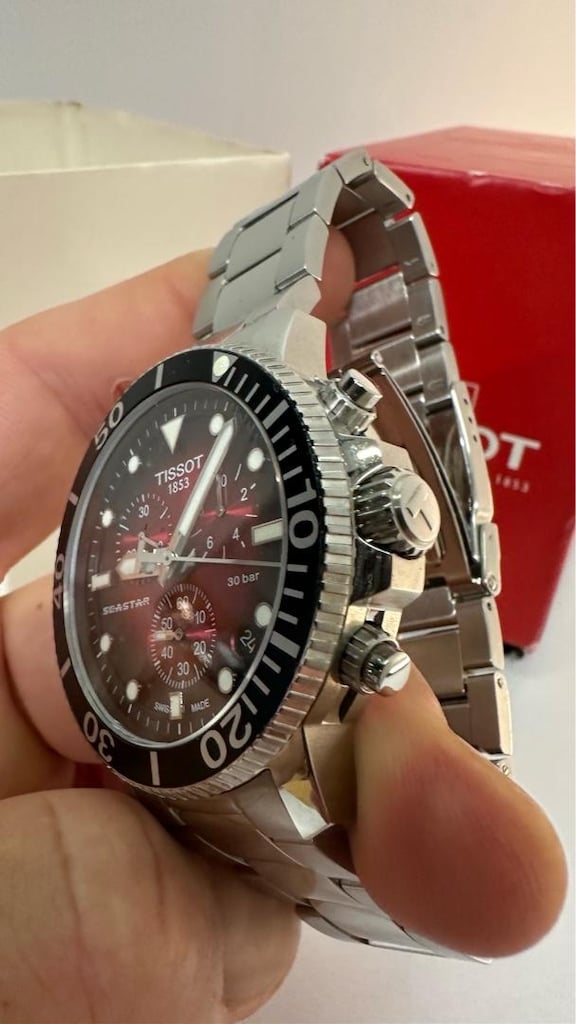 Tissot Seastar 1000 Chronograph – 300M – Kutulu – Çelik Kordon - 4