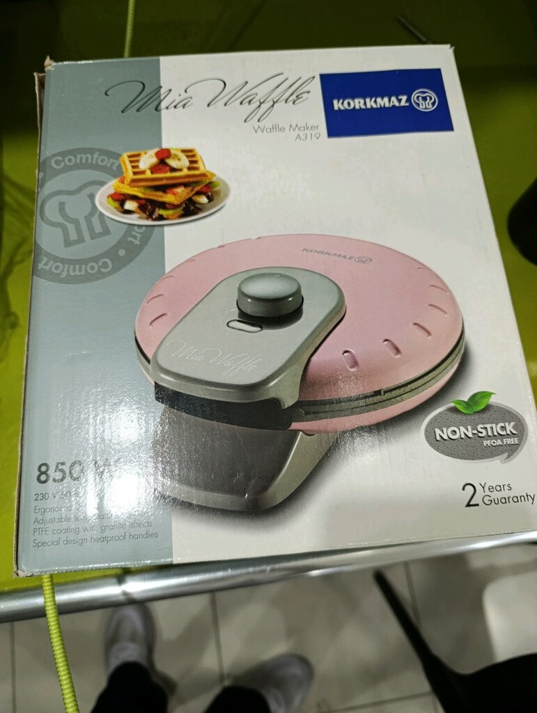 KorkmaZ Waffle Makinesi SIFIR