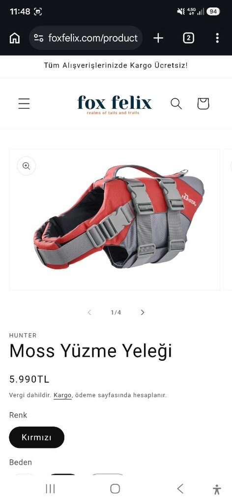 can yeleği köpek yüzme yeleği - 5