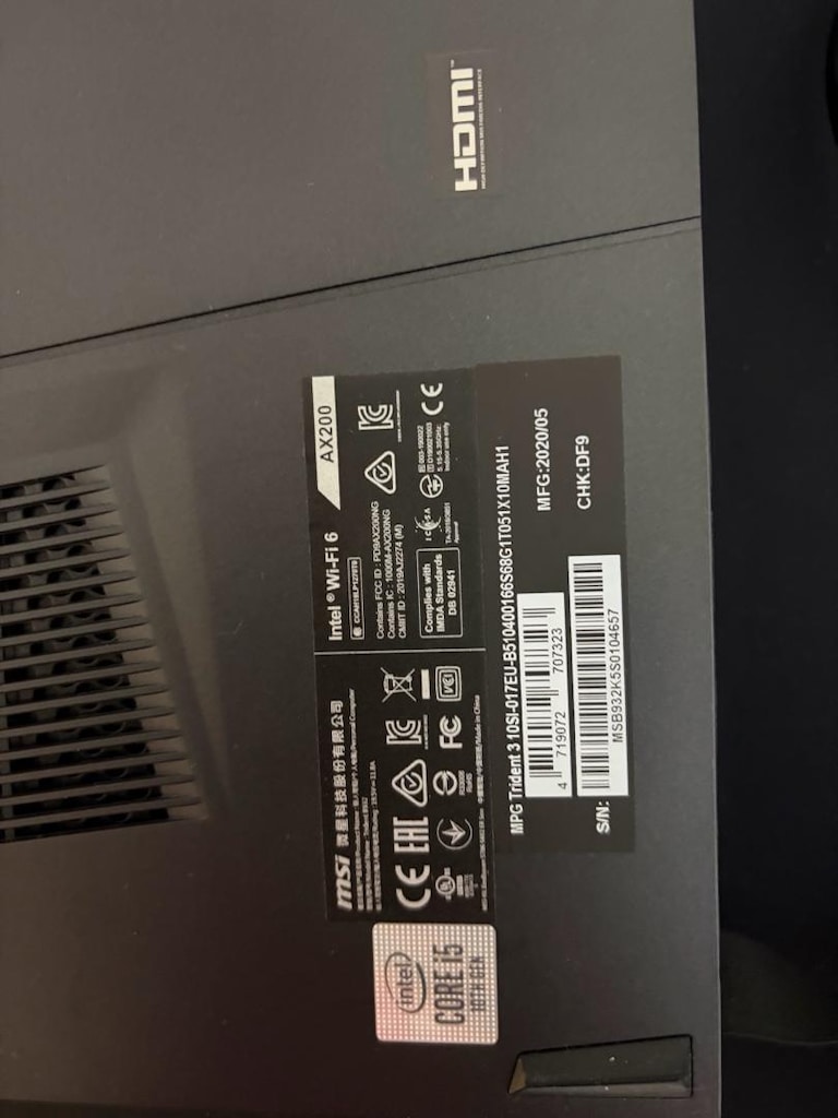 msi trident 3 oyuncu bilgsayarı