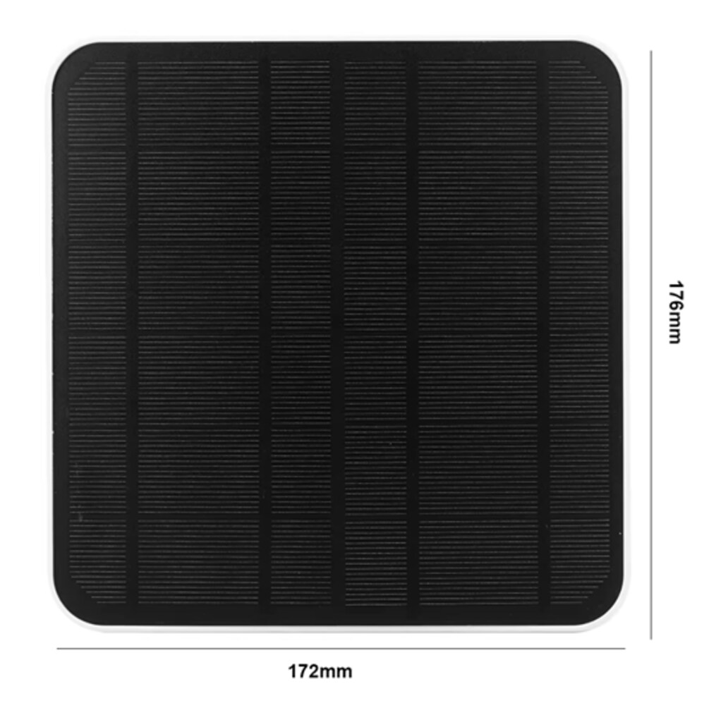 Güvenlik kameraları için 20W 5V Güneş Paneli. - 7