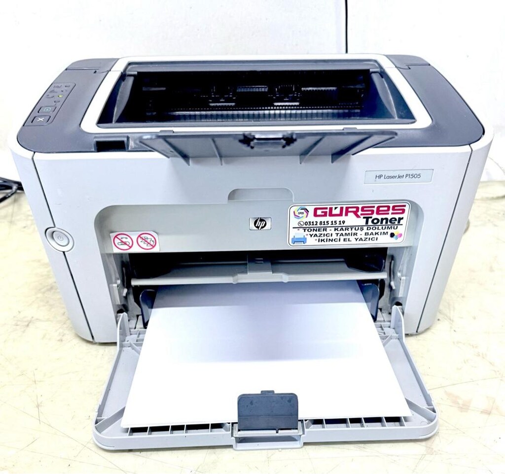 Yazıcı HP 1505 Ekonomik Bakımlı Lazer siyah beyaz - 3