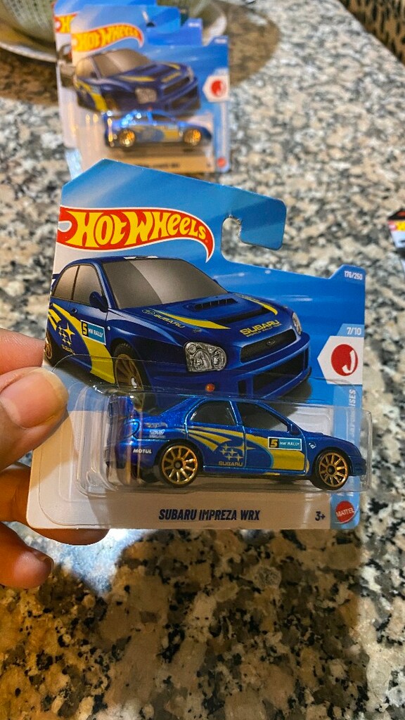 hotwheels subaru wrx - 3