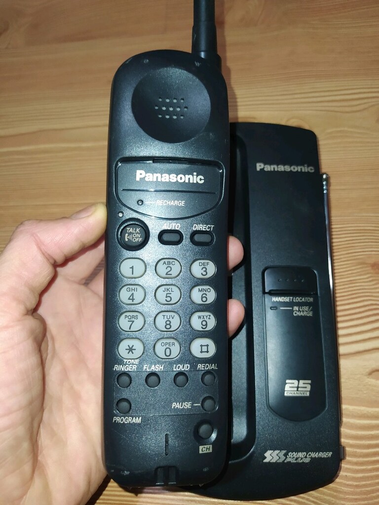 Panasonic KX-TC1000 Telsiz Telefon - 8