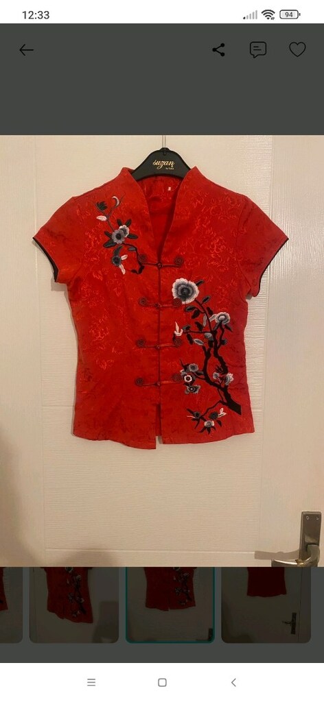 çin japaon cheongsam kimono bluz - 4
