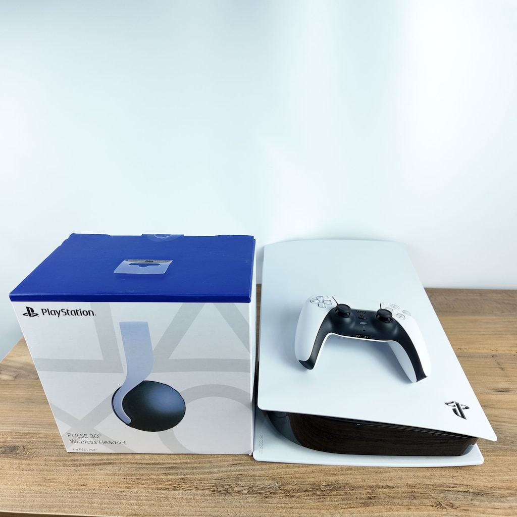 PLAYSTATION 5 STANDART CDLİ KASA TEK KOL + PULSE KULAKLIK SIFIR - 3