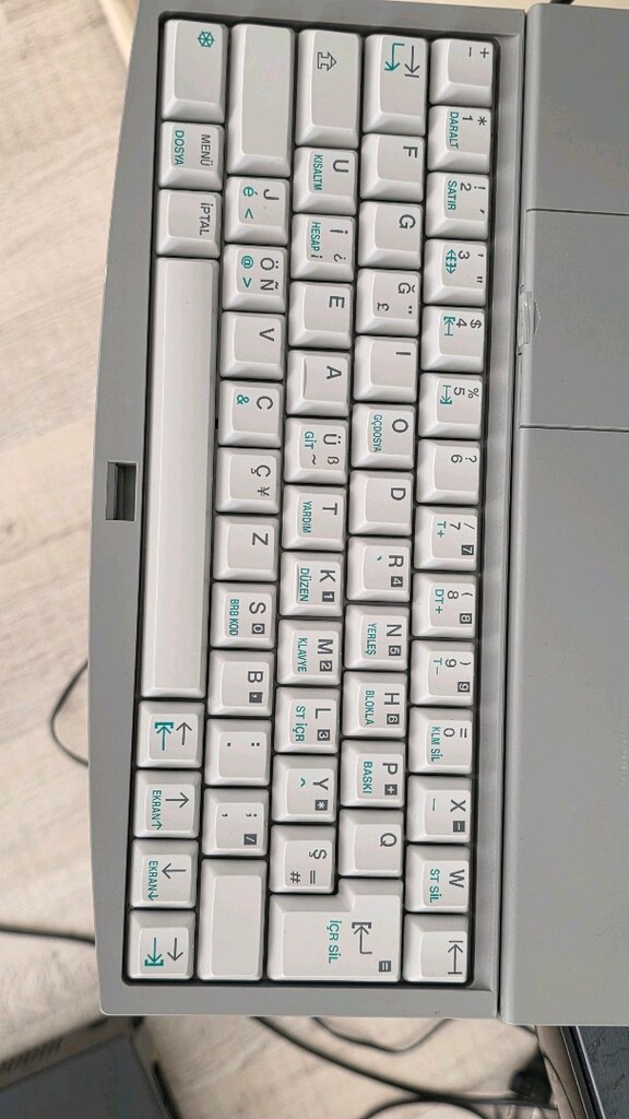 Vintage 1996 Brother super power note laptop - 12