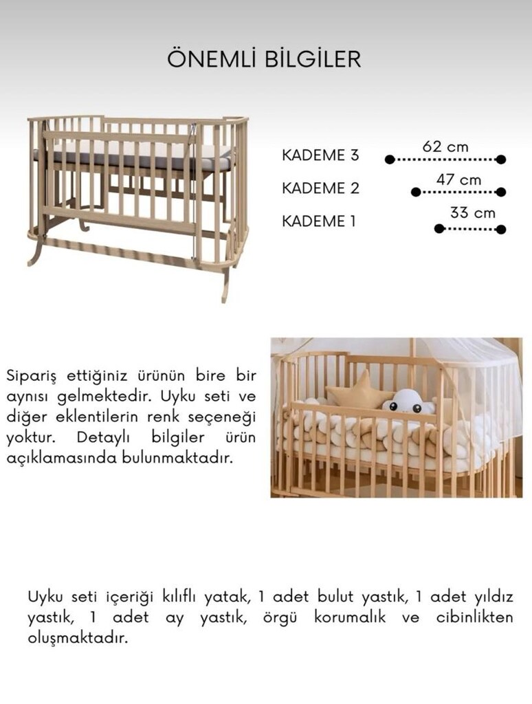 Ahşap Sallananilen Beşik - 2