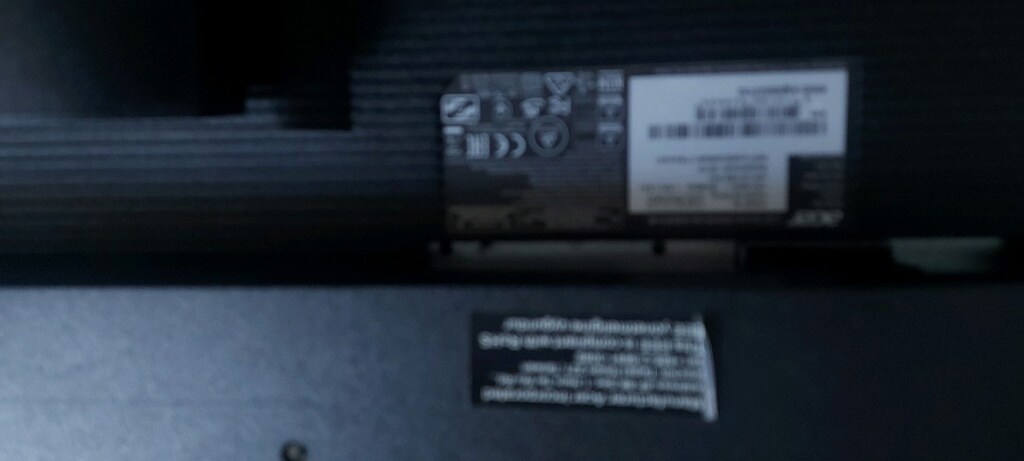 ACER LCD KG241Q GENIS EKRAN MONITOR - 6