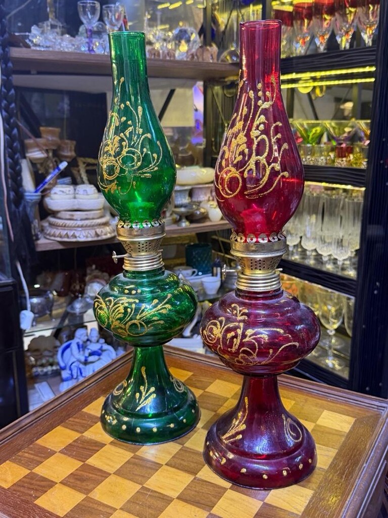 İran İşi (Acem Tarzı) Dekor Gaz Lambası - 4