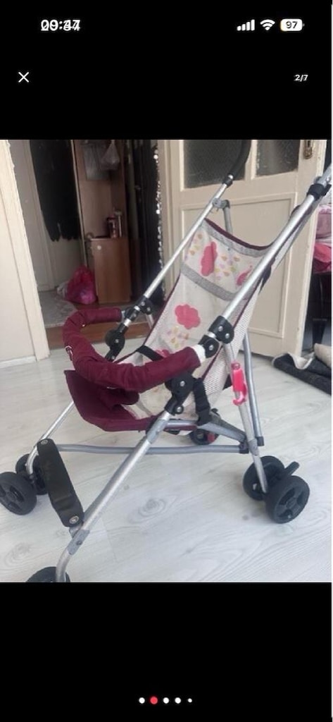 Baston Bebek Arabası yeni temiz - 3