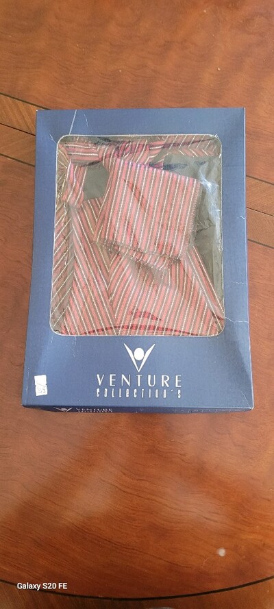 takim elbise kombin venture (yelek kravat mendil )