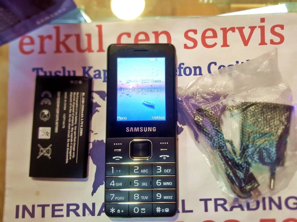 SAMSUNG 5610 MAJOR (BÜYÜK) UZUN SARJLI SIFIR EKRAN - 7