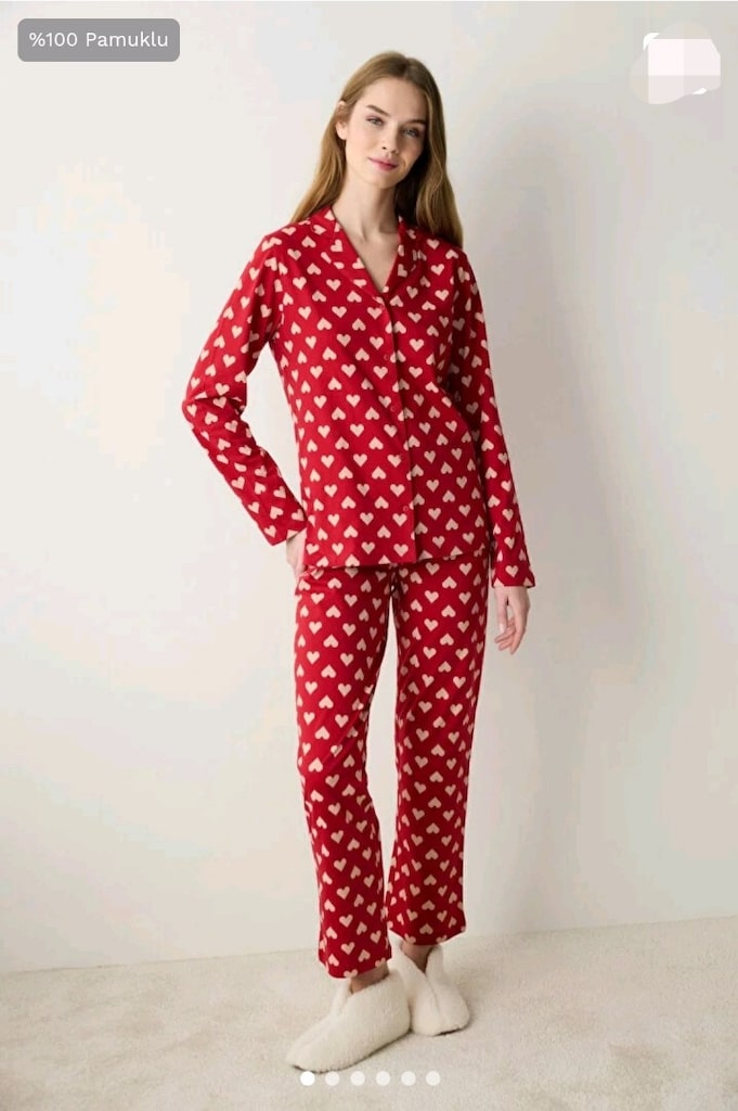 PENTİ Gift Tiny Hearts pijama takımı