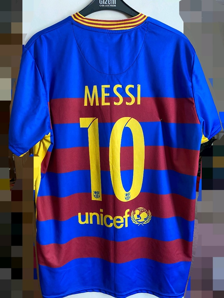 Barcelona 2015 UEFA Süper Kupa Messi Forması (XXL) - 2