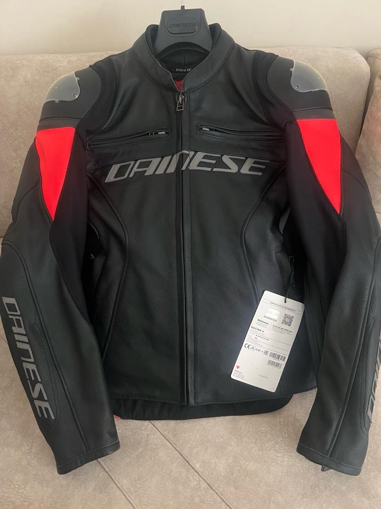 dainese racing 4 deri ceket 50 beden